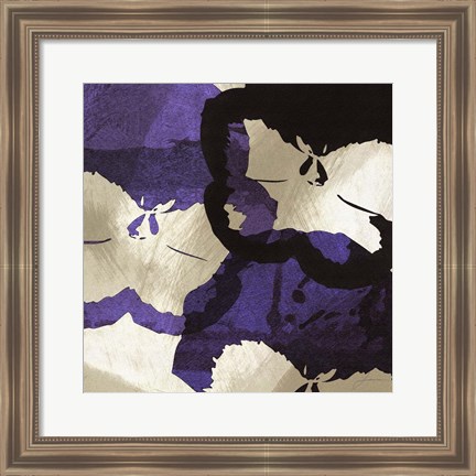 Framed Bloomer Tiles VIII Print