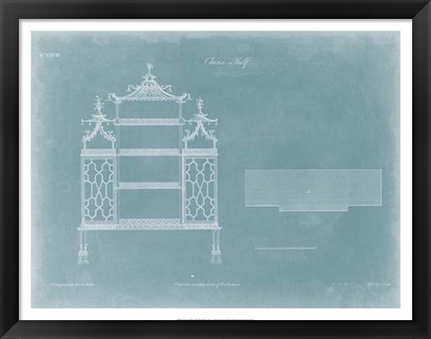 Framed China Shelf Print