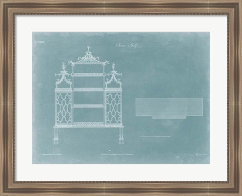 Framed China Shelf Print