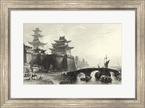 Framed Scenes in China IX Print