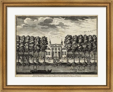 Framed Views of Amsterdam II Print