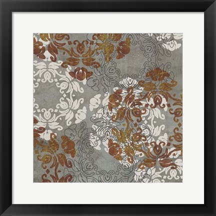 Framed Rosette Profusion IV Print