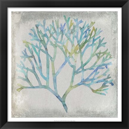 Framed Watercolor Coral II Print