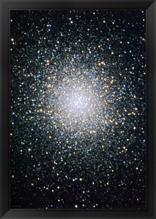 Framed Great Globular Cluster in Hercules Print