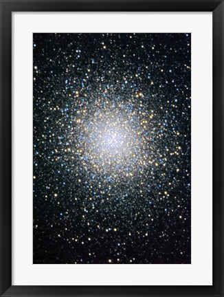 Framed Great Globular Cluster in Hercules Print