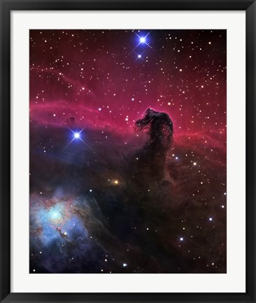 Framed Horsehead Nebula Print