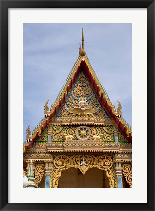 Framed Thailand, Ko Samui, Wat Plai Laem, Temple Print