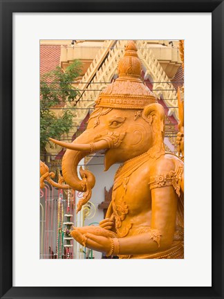 Framed Candle Festival and Sculpture, Buddhist Lent Rituals, Ubon Ratchathani, Thailand Print