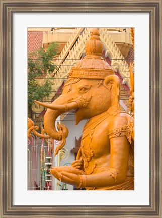 Framed Candle Festival and Sculpture, Buddhist Lent Rituals, Ubon Ratchathani, Thailand Print