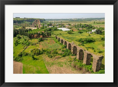 Framed Aerial view of Aspendos, Antalya, Turkey Print