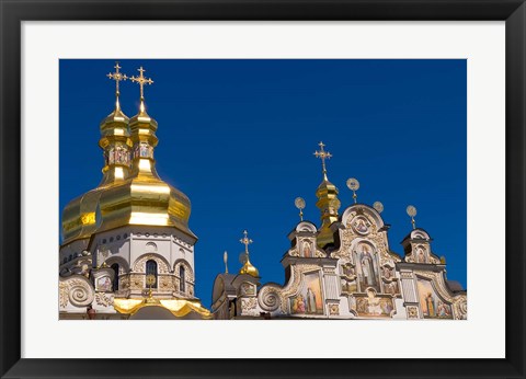 Framed Perchersk Lavra Church, Kiev, Ukraine Print