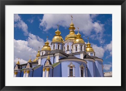 Framed St Michaels Cathedral, Kiev, Ukraine Print