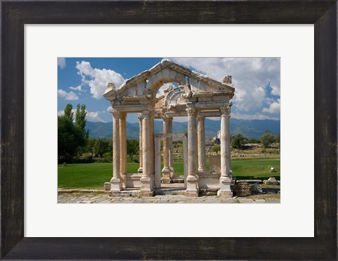 Framed Roman Archaeological Site, Aphrodisias, Turkey Print