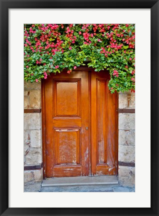 Framed Doorway in Antalya, Turkey Print