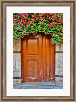 Framed Doorway in Antalya, Turkey Print