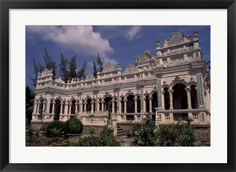 Framed Mytho Church and Bishopric, Vietnam Print