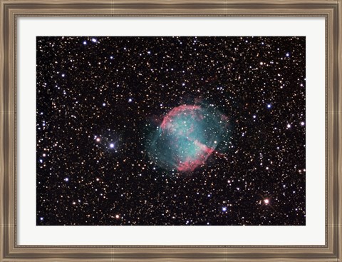 Framed Dumbbell Nebula Print