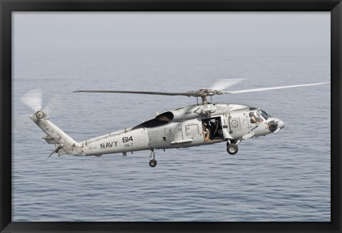 Framed SH-60F Seahawk Print