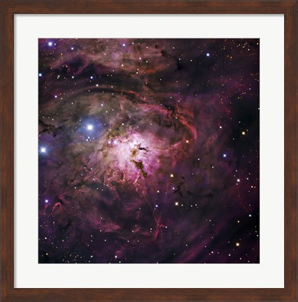 Framed Hourglass Nebula Print