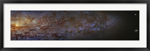 Framed Sculptor Galaxy Print