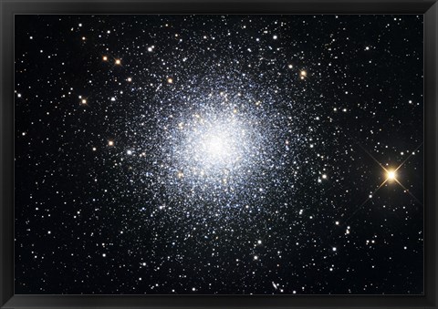 Framed Great Clobular Cluster in Hercules Print