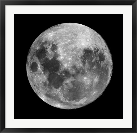 Framed Full Moon Print