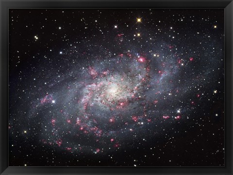 Framed Triangulum Galaxy Print