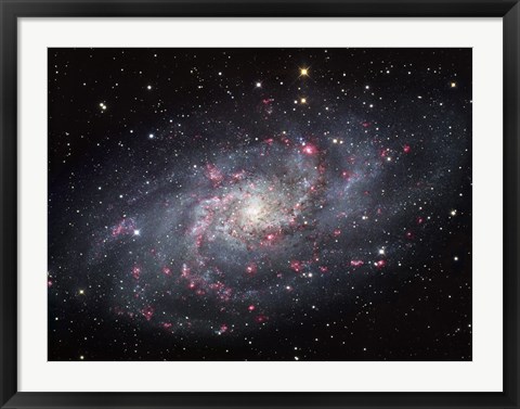 Framed Triangulum Galaxy Print