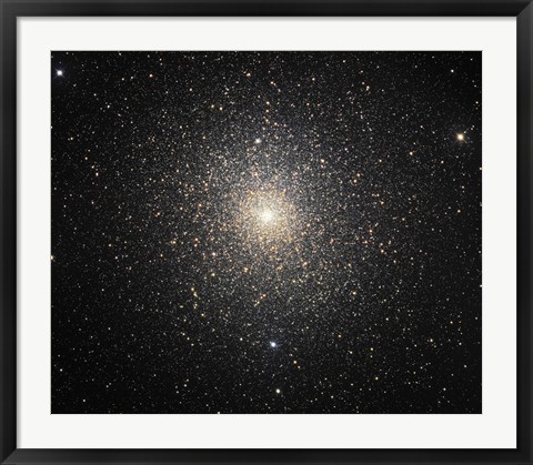 Framed Globular Cluster in Tucana Print