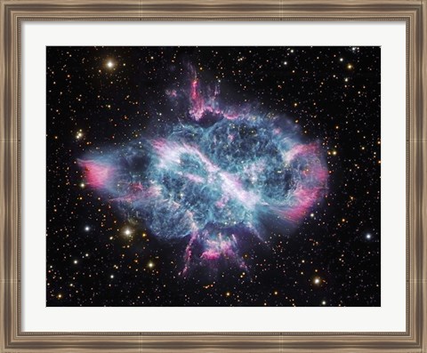 Framed Planetary Nebula in Musca Print