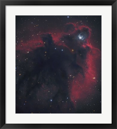 Framed Cometary Globule in Orion Print