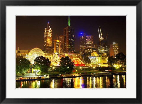 Framed Melbourne, Victoria, Australia Print