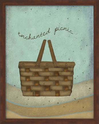 Framed Enchanted Picnic Print