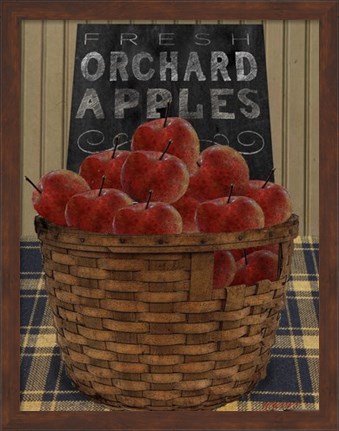 Framed Orchard Apples Print