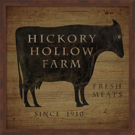 Framed Hickory Hollow Farm Print