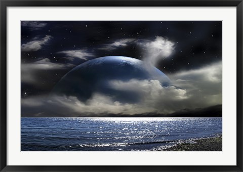 Framed Water World Print