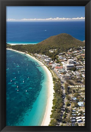 Framed Australia, New South Wales, Shoal Bay, Port Stephens Print