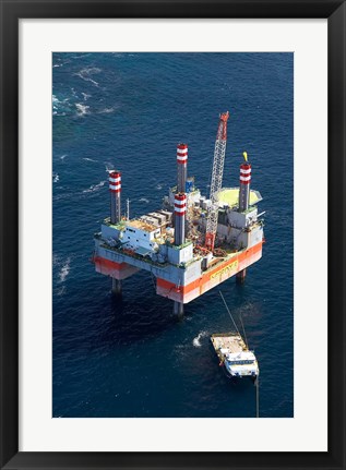 Framed Australia, NSW, Sydney, Sydney Desalination, Industry Print