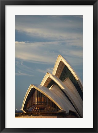 Framed Australia, Sydney, Early Light on Sydney Opera House Print