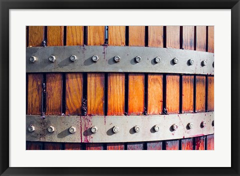 Framed Australia, Barossa Valley, Hydraulic presses, Winery Print