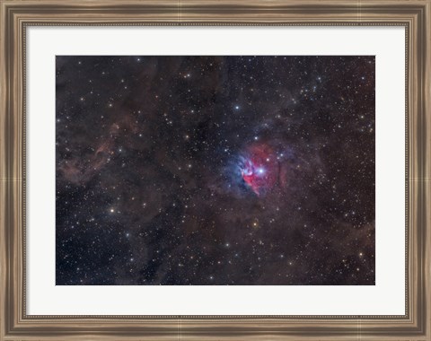 Framed Obscure Nebula in Orion Print