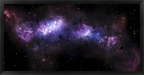 Framed Massive Nebula Print