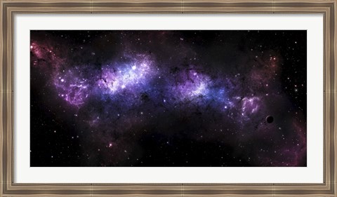 Framed Massive Nebula Print