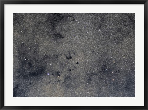 Framed Snake Nebula in Ophiuchus Print