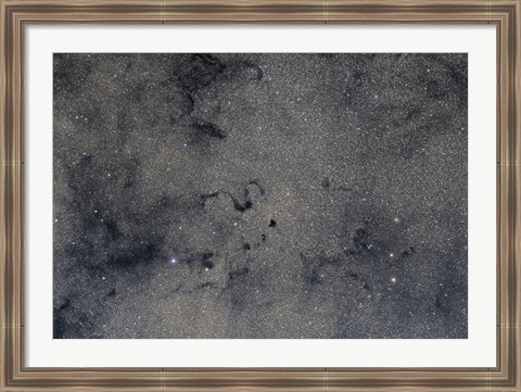 Framed Snake Nebula in Ophiuchus Print