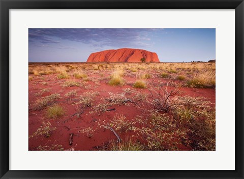 Framed Australia, Uluru-Kata Tjuta NP, Outback, Ayers Rock Print