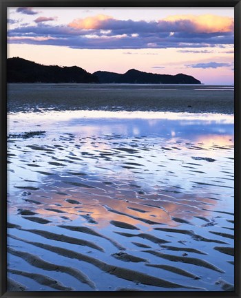 Framed Coast, Abel Tasman National Park, New Zealand Print