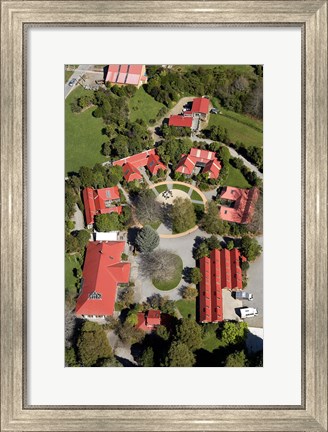 Framed Outward Bound Outdoor Education School, South Island, New Zealand Print