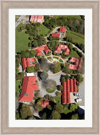 Framed Outward Bound Outdoor Education School, South Island, New Zealand Print