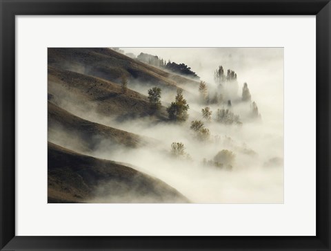 Framed Te Mata Peak, Hawkes Bay, North Island, New Zealand Print